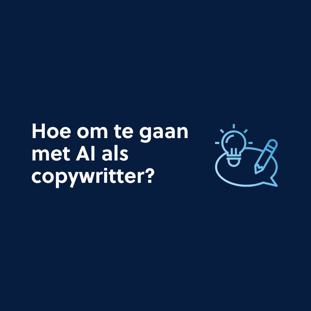 Hoe om te gaan met AI als copywritter?